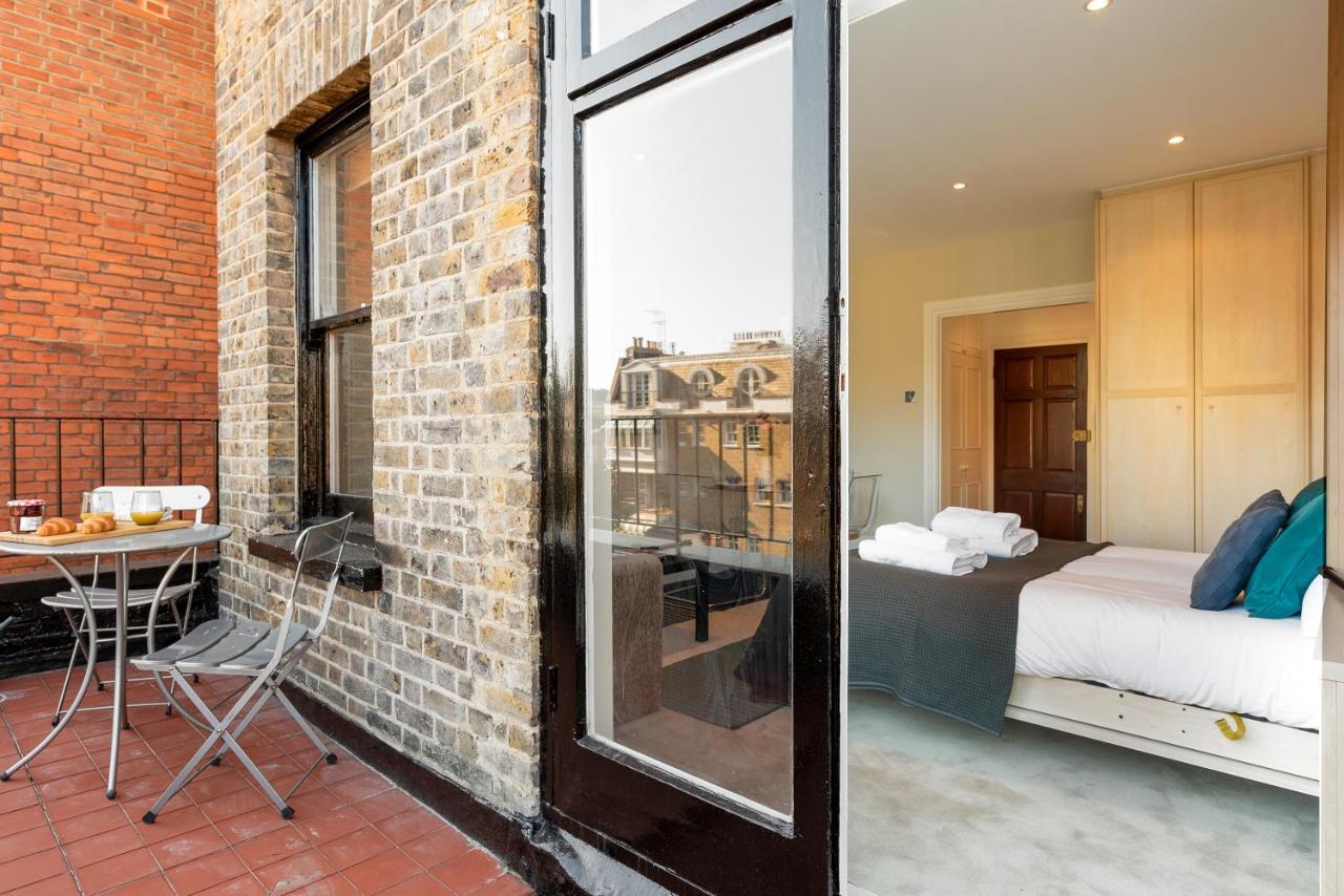 Capital Sloane Street Studio With Balcony Londra Esterno foto